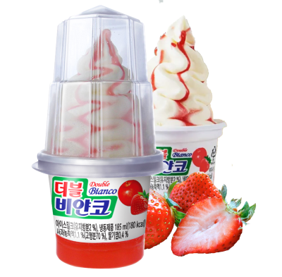 Kem Double Bianco – Kem Hồng Tuyết Vị Dâu Táo