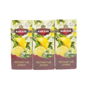 Trà Đen Túi Lọc Hiệu Maisky Hương Chanh Vàng – Tea Maisky Lemon 37.5
