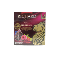 Trà Thảo Mộc Trái Cây Túi Lọc Thượng Hạng – Richard Hương Dâu Tây 34g