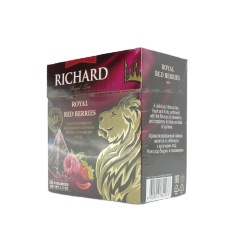 Trà Thảo Mộc Trái Cây Túi Lọc Thượng Hạng – Richard Hương Dâu Tây 34g