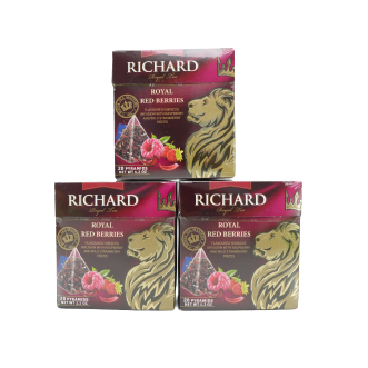 Trà Thảo Mộc Trái Cây Túi Lọc Thượng Hạng – Richard Hương Dâu Tây 34g