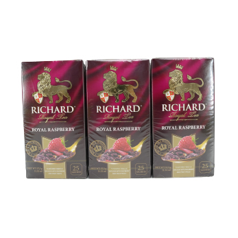 Trà Thảo Mộc Trái Cây Túi Lọc Thượng Hạng – Richard Hương Mâm Xôi 37.5g
