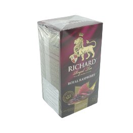 Trà Thảo Mộc Trái Cây Túi Lọc Thượng Hạng – Richard Hương Mâm Xôi 37.5g