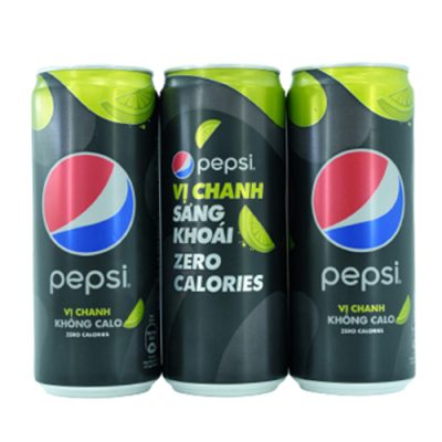 Pepsi Vị Chanh Không Calo 320ml