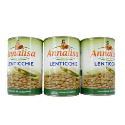 ANNALISA Đậu Lentils 240g/400g