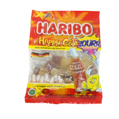 Kẹo Dẻo Haribo Happy Cola Zourr 80gr