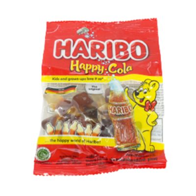 Kẹo Dẻo Haribo Happy Cola Zourr 80gr