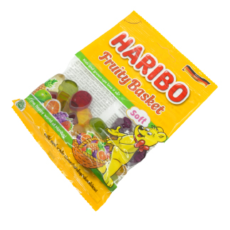 Kẹo Dẻo Haribo Fruity Basket 80GR