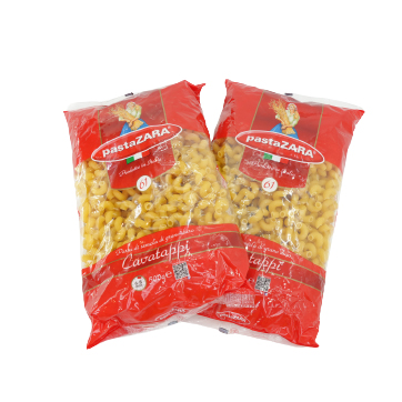 Nui Ý Xoắn Rỗng 61 PASTA ZARA 500g