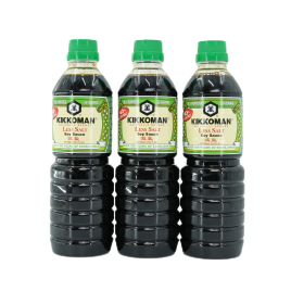 Nước Tương Ít muối 43% KIKKOMAN 600ml