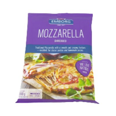 Phô Mai Mozzarella Bào Sợi Emborg 200gr
