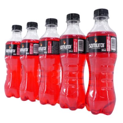 Nước Tăng Lực Samurai Hương Dâu 390ml