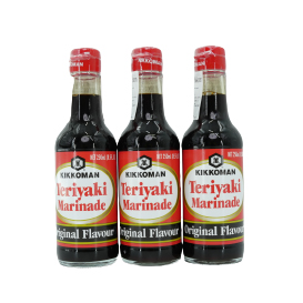 Xốt Tẩm Ướp Truyền Thống Teriyaki (Chai Thủy Tinh) KIKKOMAN 250ml