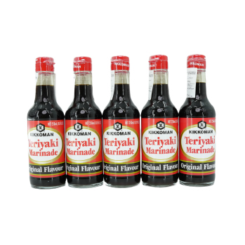 Xốt Tẩm Ướp Truyền Thống Teriyaki (Chai Thủy Tinh) KIKKOMAN 250ml