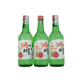 Rượu Soju Hương Vị Trái cây Jinro 360ml