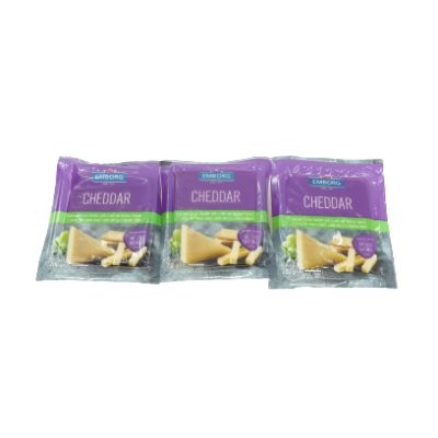 Phô Mai Cheddar Trắng Hiệu Emborg 200gr
