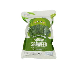 Snack Rong Biển Ăn Liền Con Voi Wow Double Roll Miếng Vị Truyền Thống
