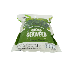 Snack Rong Biển Ăn Liền Con Voi Wow Double Roll Miếng Vị Truyền Thống