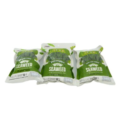 Snack Rong Biển Ăn Liền Con Voi Wow Double Roll Miếng Vị Truyền Thống