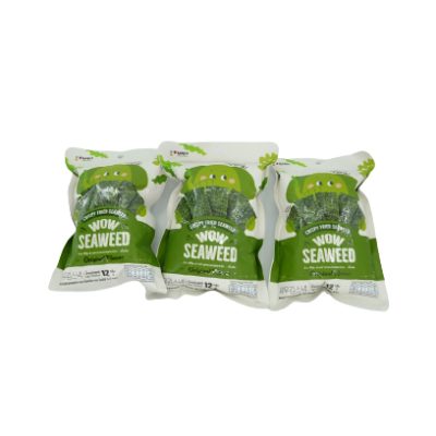 Snack Rong Biển Ăn Liền Con Voi Wow Double Roll Miếng Vị Truyền Thống