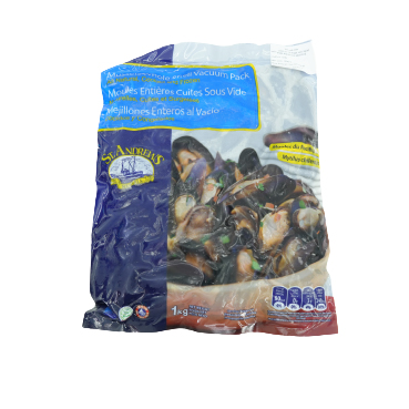 Vẹm Xanh Chile Nguyên Mảnh