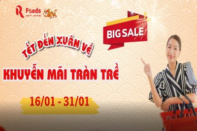 Tết đến xuân về – Khuyến mãi tràn trề
