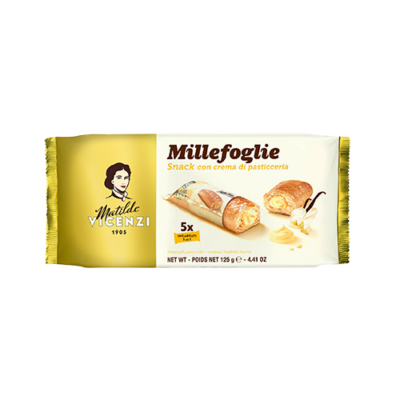 Bánh Ngàn Lớp Minisnack Nhân Kem Bánh Ngọt Matilde Vicenzi 125G
