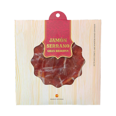 Iberico Đùi sau Serrano cắt lát 100g
