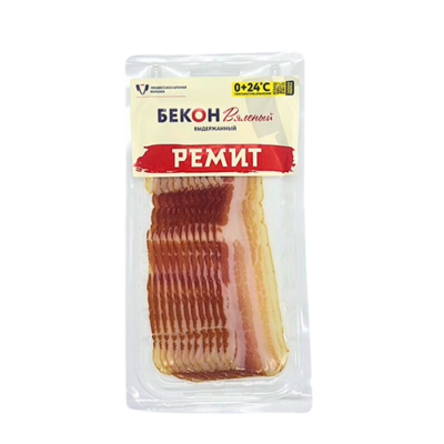 Thịt ba chỉ hun khói cắt lát 55g Remit