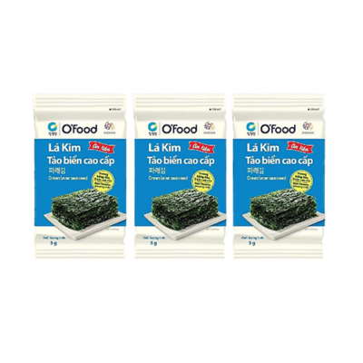 OFood Lá Kim Tảo biển cao cấp 5g lốc 3 * 24ED (HD)