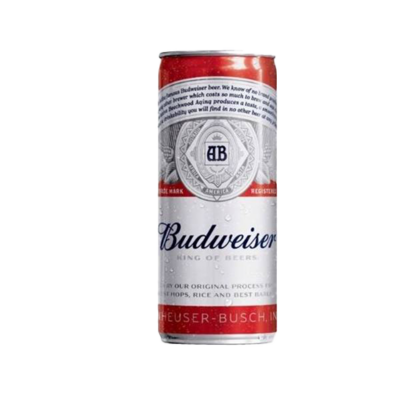 BUDWEISER Bia 330ML 1×24 SLEEK CAN