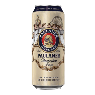 Bia lon Paulaner Weissbier không cồn 500ml