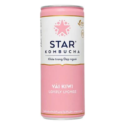 Star Kombucha-Vải Kiwi 250ml T12