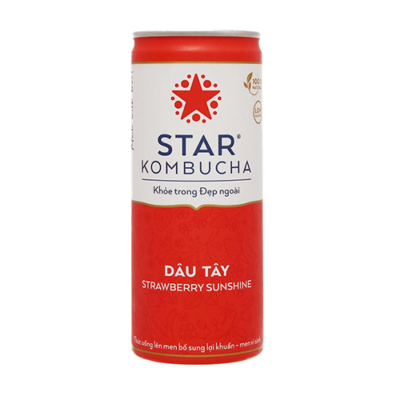 Star Kombucha-Dâu Tây 250ml T12