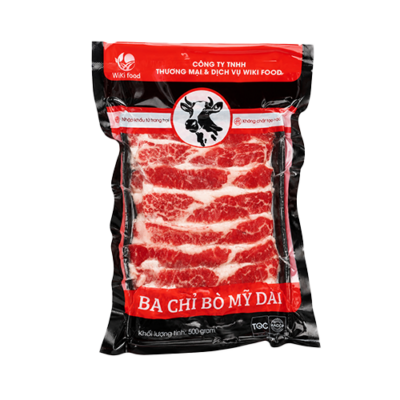 Ba chỉ bò Mỹ cắt nướng 500g